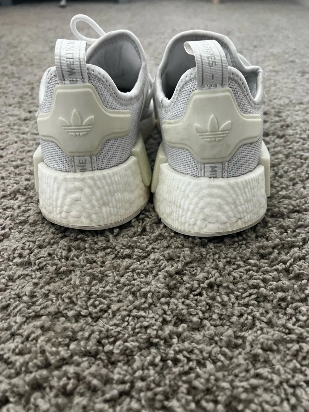 adidas White NMD_R1 Sneakers